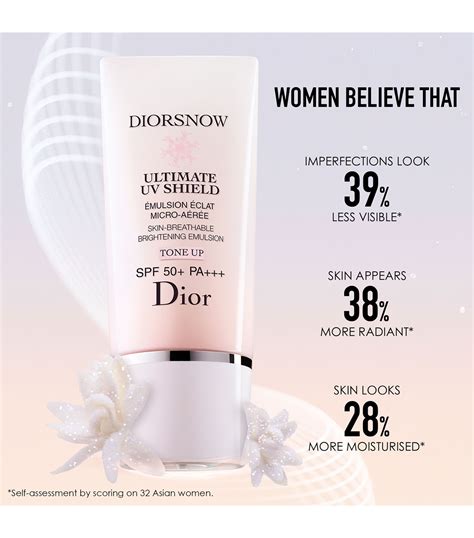 diorsnow uv shield tone up